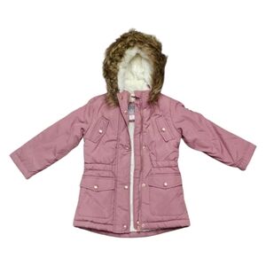 Girl's rose pink puffer coat‎